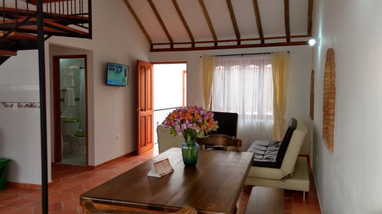 Apartahotel La Gran Familia Villa de Leyva Exterior foto